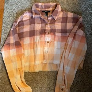 Cropped flannel